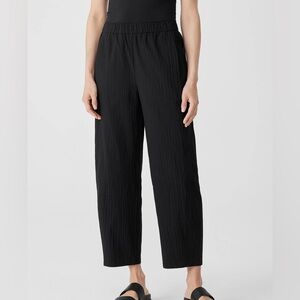 Eileen Fisher Organic Cotton Pucker Lantern Pant